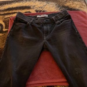 Classic fit men’s straight leg express jeans